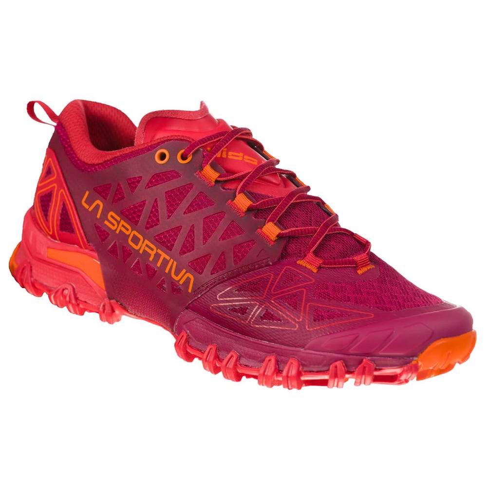 La Sportiva Laufschuhe Damen - La Sportiva Bushido II DunkelRot - DE-62081